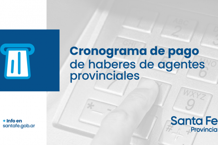 La provincia dio a conocer el cronograma de pago de haberes correspondiente a enero